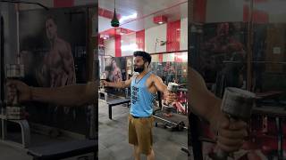 shoulder rope and side dumbbell superset workout #shorts #viral #youtubeshorts #trending #subscribe