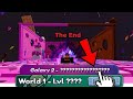 the END goes to GALAXY 2 in +1 Speed Keyboard Escape Roblox