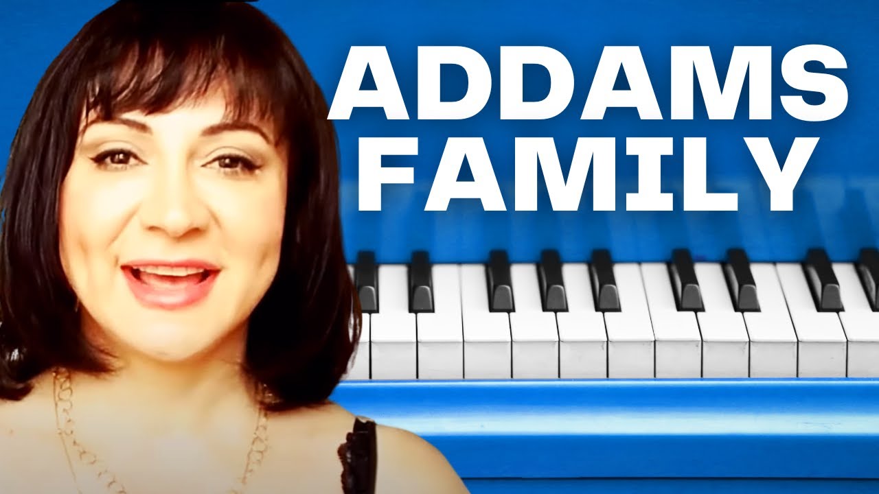 Addams Family Theme Easy Piano Tutorial/Sheet Music - YouTube