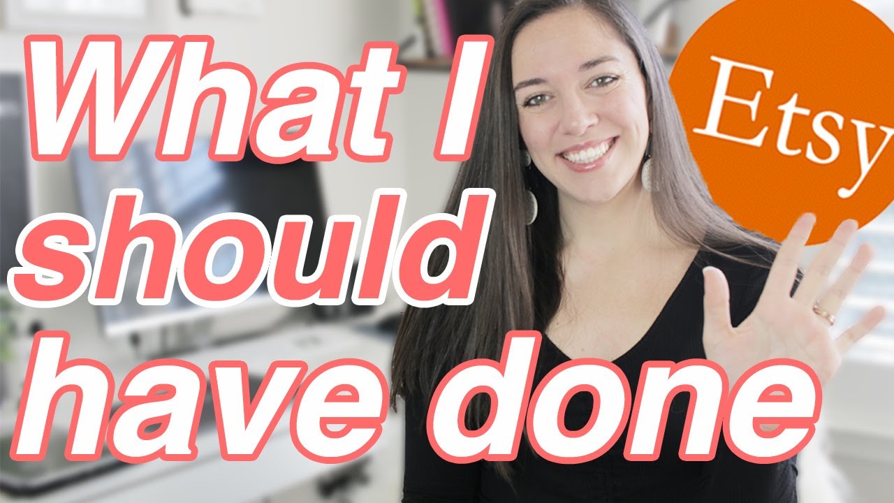 5 Things I Wish I Knew Before Opening My Etsy Shop, Etsy Shop Tips ...