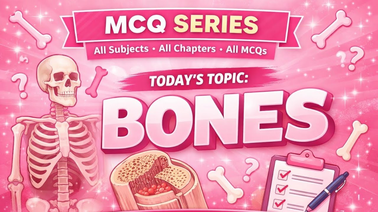 Bones MCQs 🔥 Most Expected Questions Before Exam | Anatomy MCQ Series #1 | BPA Buddy