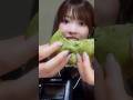 【セブン新作ASMR】もこもこ抹茶スイーツ🍵💭美味しすぎるもことろ〜✨ #mukbang #咀嚼音 #shorts