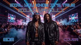 GIRL YOU KNOW ITS TRUE (RENOVATED) - MILLI VANILLI - COVER - EDM (Spanish Subtitles)
