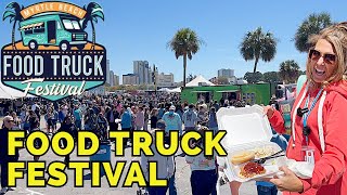 The Myrtle Beach Food Truck Festival 2024. Moved from The Pavillion to Myrtle Square Mall location.