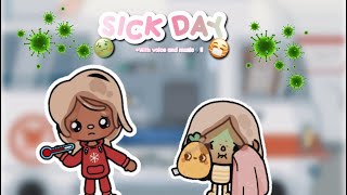 Hazel got sick|With voice and music|#sickday #tocabocasickday