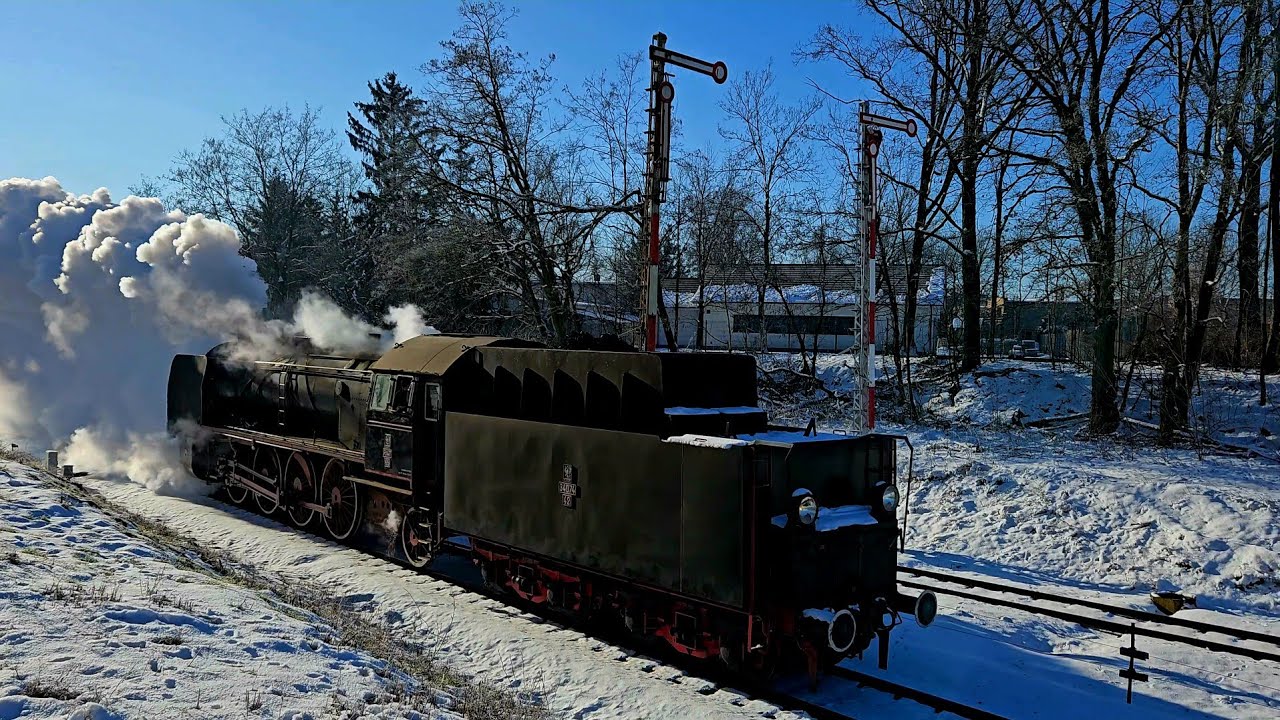 Parowóz Pt47-65, Wolsztyn, 18.02.2025.