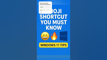Emoji Shortcut You Must Know 😍🔥 | Windows 11 & Mac Tips