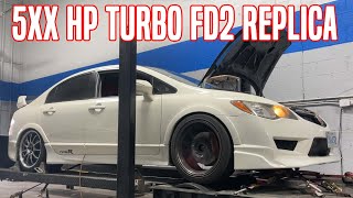 Turbo K24 FD2 Civic Type R Replica