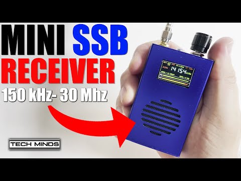 Mini SSB HF Receiver 150 kHz To 30 Mhz Plus FM Broadcast Radio