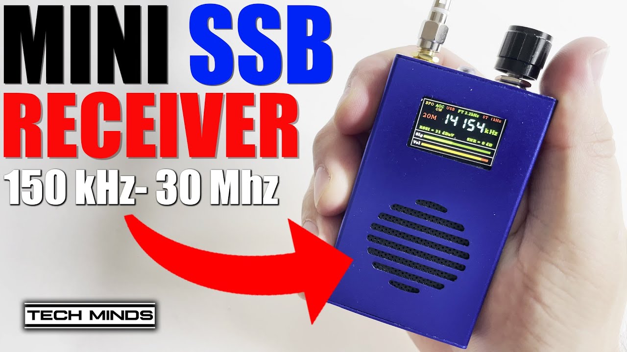 Mini SSB HF Receiver 150 kHz To 30 Mhz Plus FM Broadcast Radio YouTube