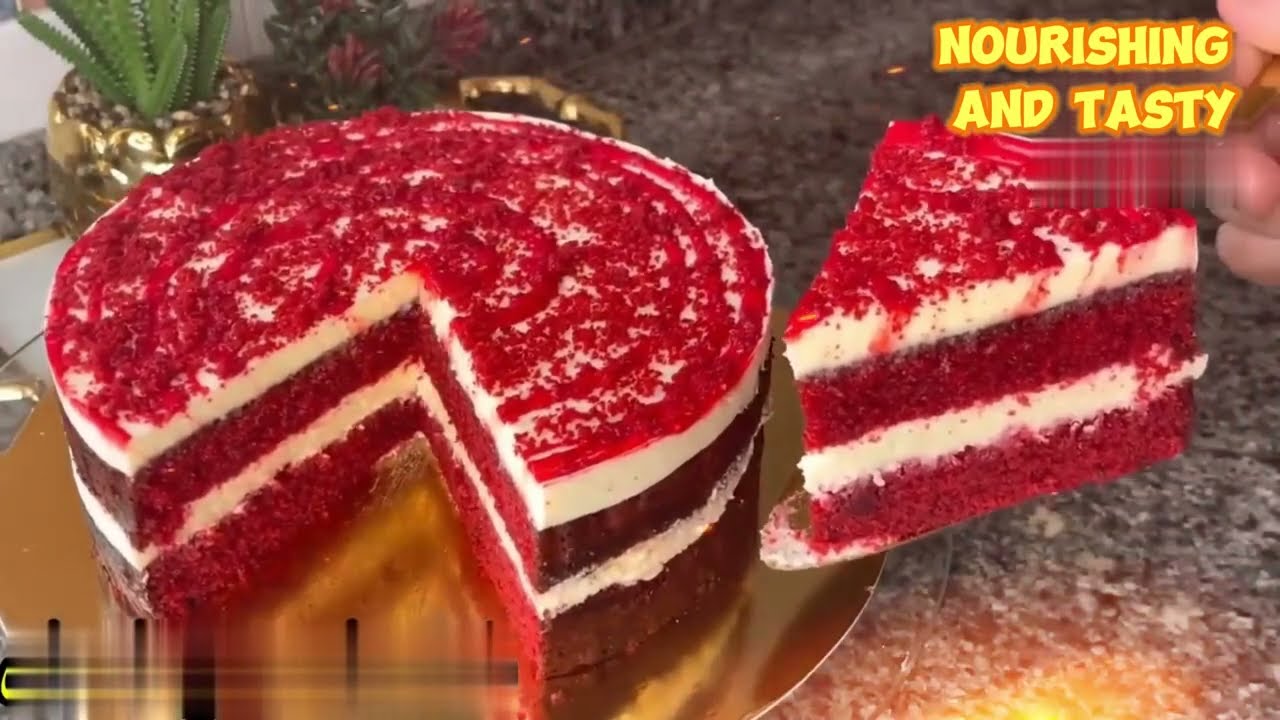 Red Velvet Cake, The most delicious, and, easiest way,👌🏻Really amazing