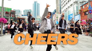 [짤킹] SVT LEADERS 'CHEERS' Dance Cover 커버댄스 @해운대｜K-POP IN PUBLIC｜[BLACK DOOR 블랙도어]