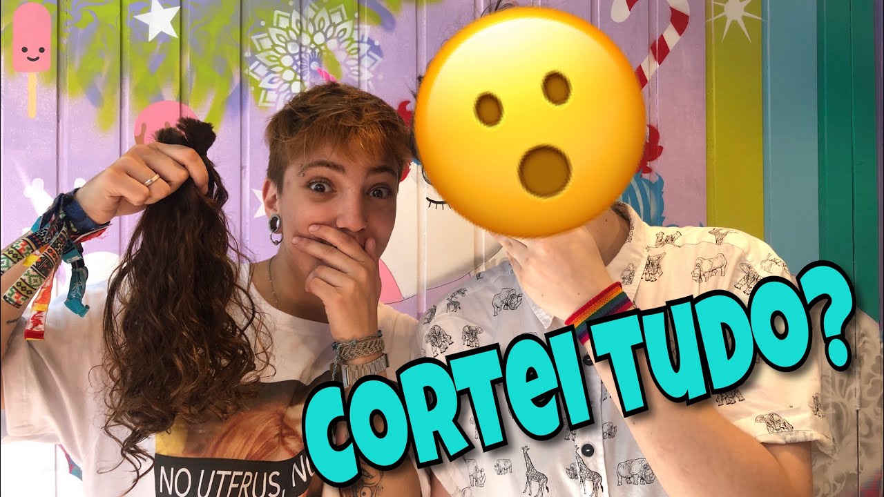 CORTEI O CABELO DE UMA INSCRITA!