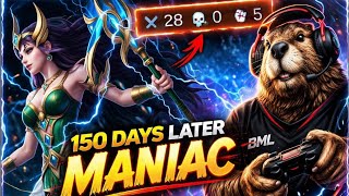 150 Days No MLBB… First Game = MANIAC (Kadita)