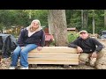 Firewood Pallet Build and a First for Deb