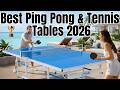 Best Ping Pong Tables for Home 2026 | Top Indoor &amp; Outdoor Picks