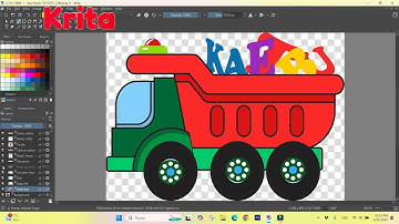How To Split The Layers In Krita | Split Layer Tool | Let`s Animate | Krita Tutorials