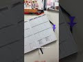 Define Weekly Desk Planner A4 Size 52 Tear-Off Sheets Sunday Start Office Organizer with Meal