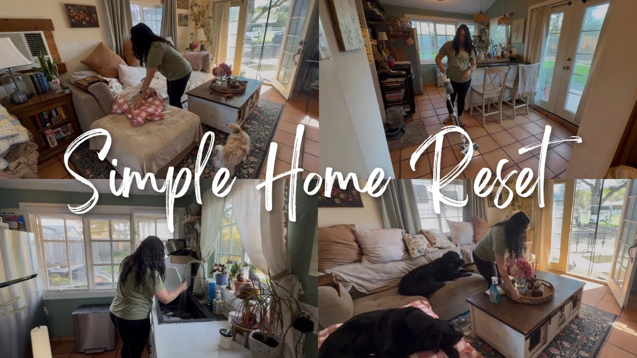 SUNDAY RESET // CLEANING MOTIVATION 