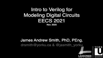 Introduction to Verilog, using iVerilog and EDA Playground