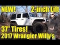NEW!! Lifted Custom 2017 Wrangler! 2-inch Lift with 37" Tires!  Check out our latest in-house build!