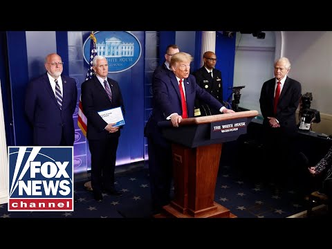 Trump holds briefing as some local governments prepare to open | 4/20/20