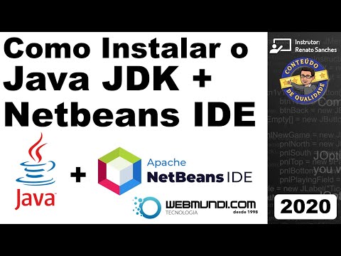 Como Instalar o Java JDK 15 e NetBeans IDE 12  Windows