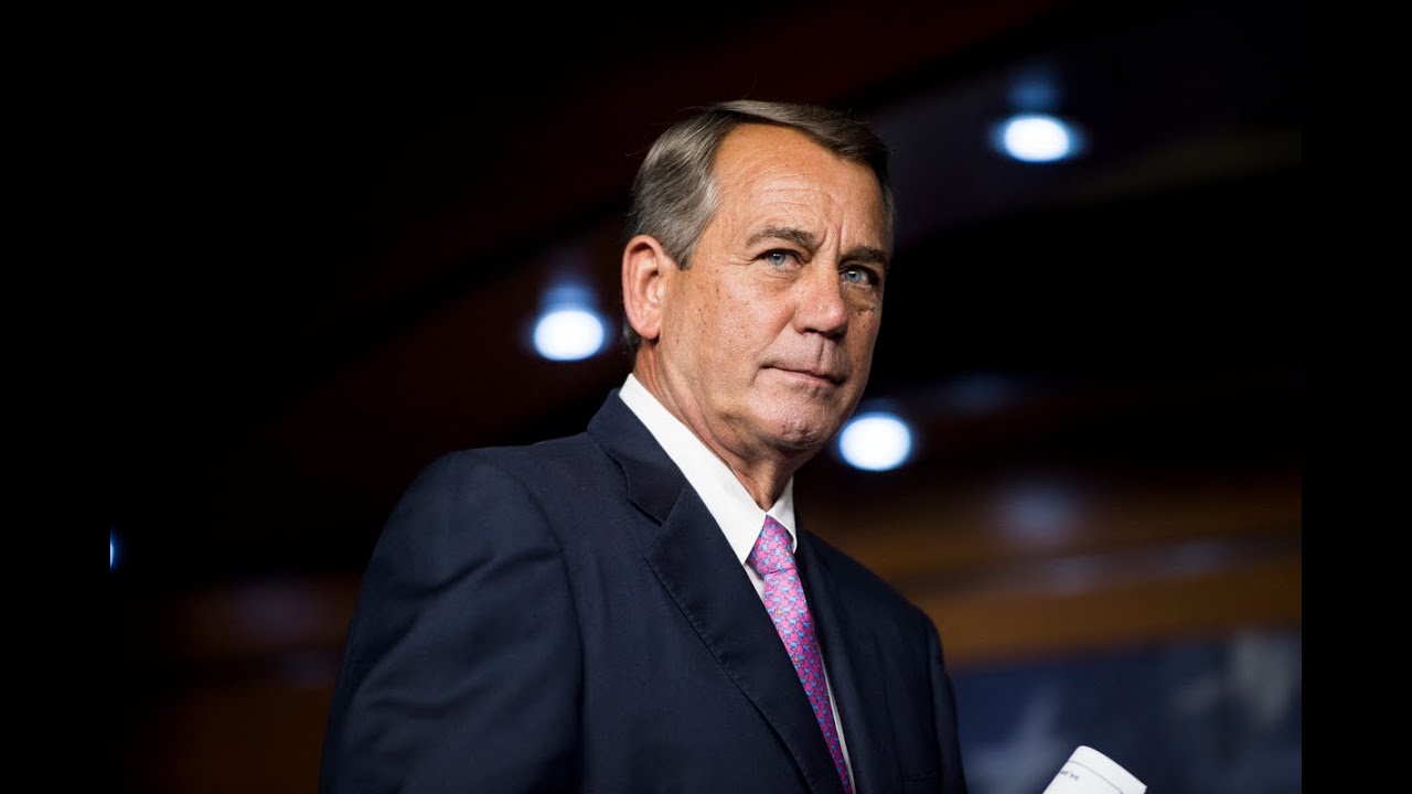 Speaker John Boehner Holds News Conference on Resignation Announcement