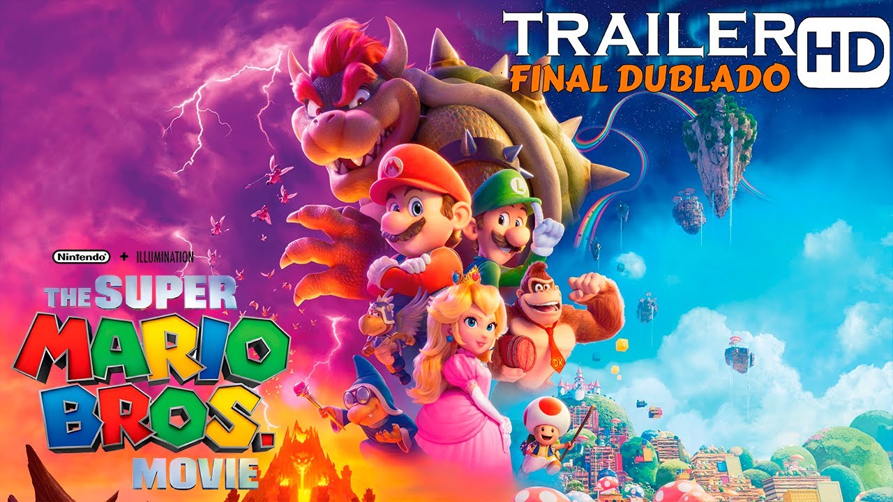 Super Mario Bros: O Filme  Teaser oficial ganha versão dublada