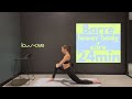 BARRE | LOWER BODY + CORE | 25 MIN