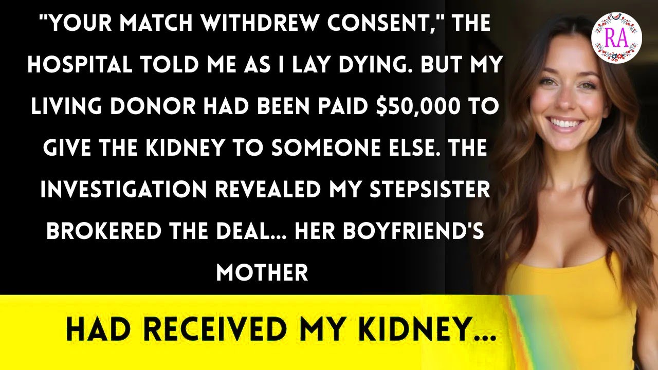 My Stepsister Sold My Kidney Match—Dad Said 'Other People Need Organs Too ' The Transplant