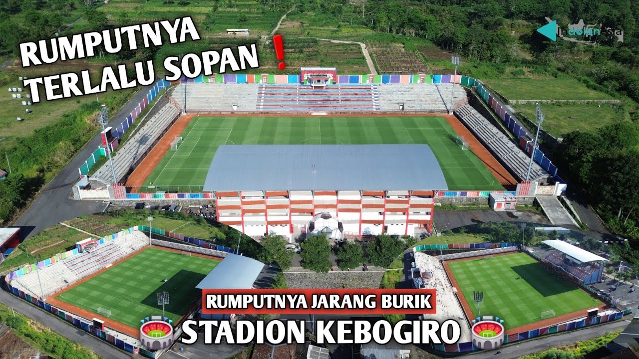 STADION KEBOGIRO❗️RUMPUT SELALU KEREN, FASILITAS LENGKAP, PEMANDANGAN INDAH || SI KECIL YANG NYAMAN