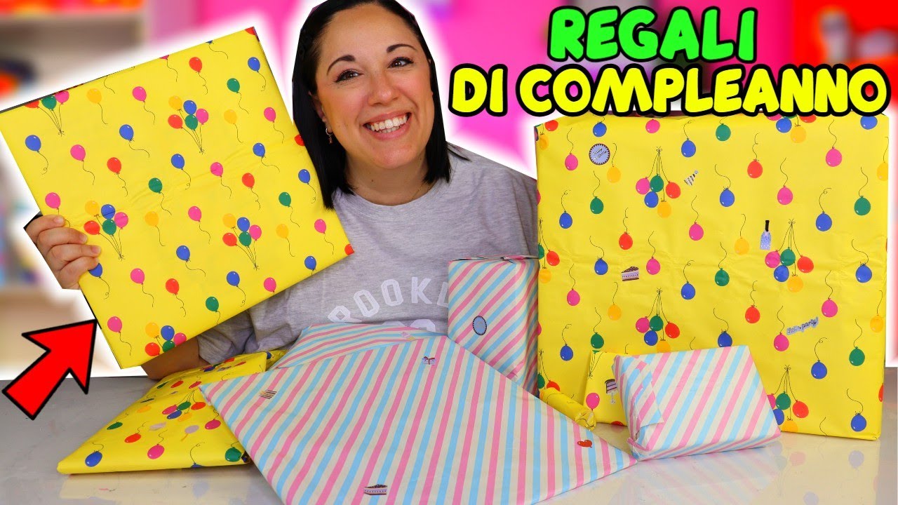Apro i miei REGALI di COMPLEANNO! iolanda sweets