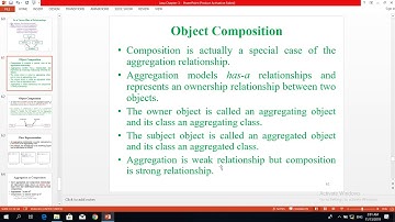 java composition aggregation and inheritance theory explanation in amharic video 31
