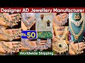 Premium Designer AD Jewellery Collection 2026 | Exclusive Indo-Western Brida AD Jewellery in Delhi