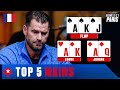 Top 5 des mains de mutants  lept paris  pokerstars en franais