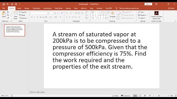 Simple compressor sizing- DWSIM