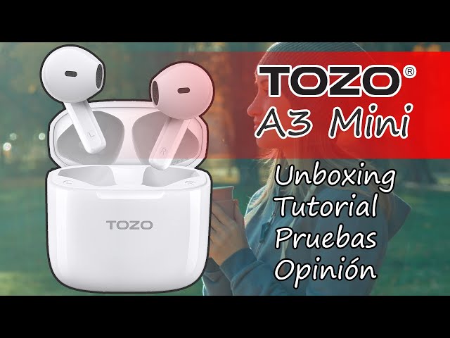 Tozo A3 Mini: Estupenda sencillez sin almohadillas