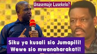 Mbarikiwa ampinga Lusekelo kusema sio mwanaharakati au Jumapili sio siku ya kusali ila Jumamosi.