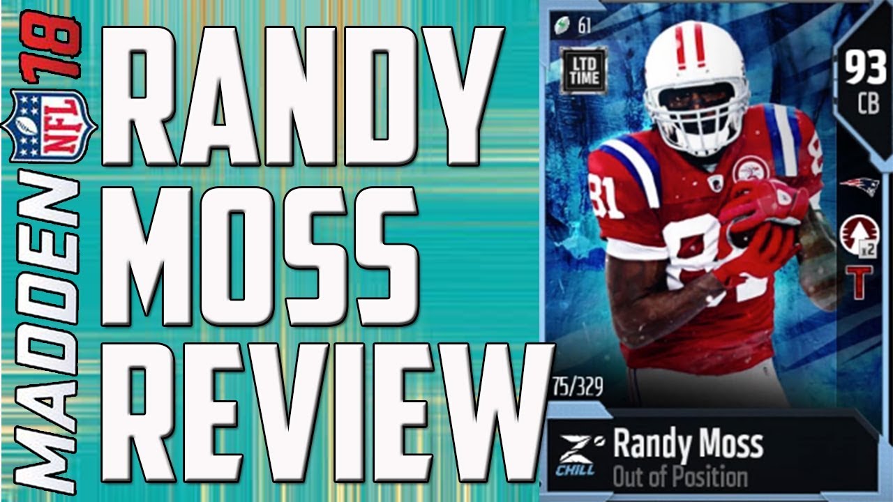 How Good is 93 Overall OOP Randy Moss? MUT 18 Player Review