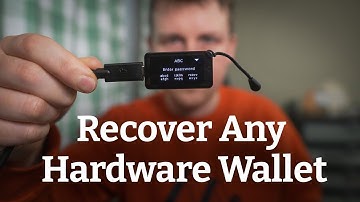 How to Recover a Hardware Wallet from a Seed Phrase (and passphrase)