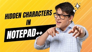 How to view hidden characters in Notepad++ _ آموزش نوت پد پلاس پلاس _ کاراکترهای مخفی در نوت پد ++