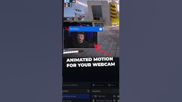 Animate Your Webcam LIVE In OBS - Move Transition Plugin #shorts