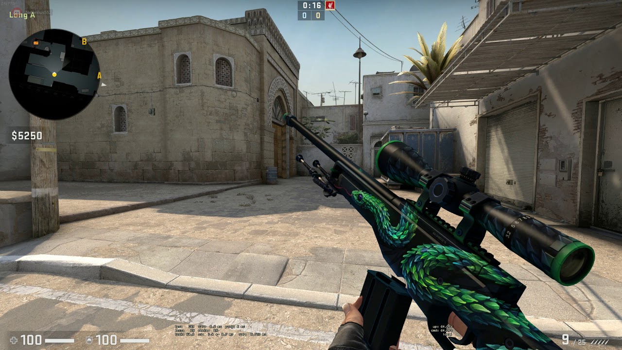 AWP (StatTrak™)  Atheris (Testada em Campo)