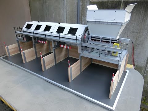 Testing the sieving plant - YouTube