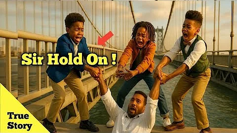 Triplets Save Desperate Billionaire From Bridge Jump — He's the Father Who Abandoned Them