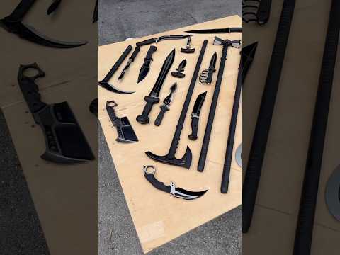 Can You NAME THIS Black MEGA Knife Set? 