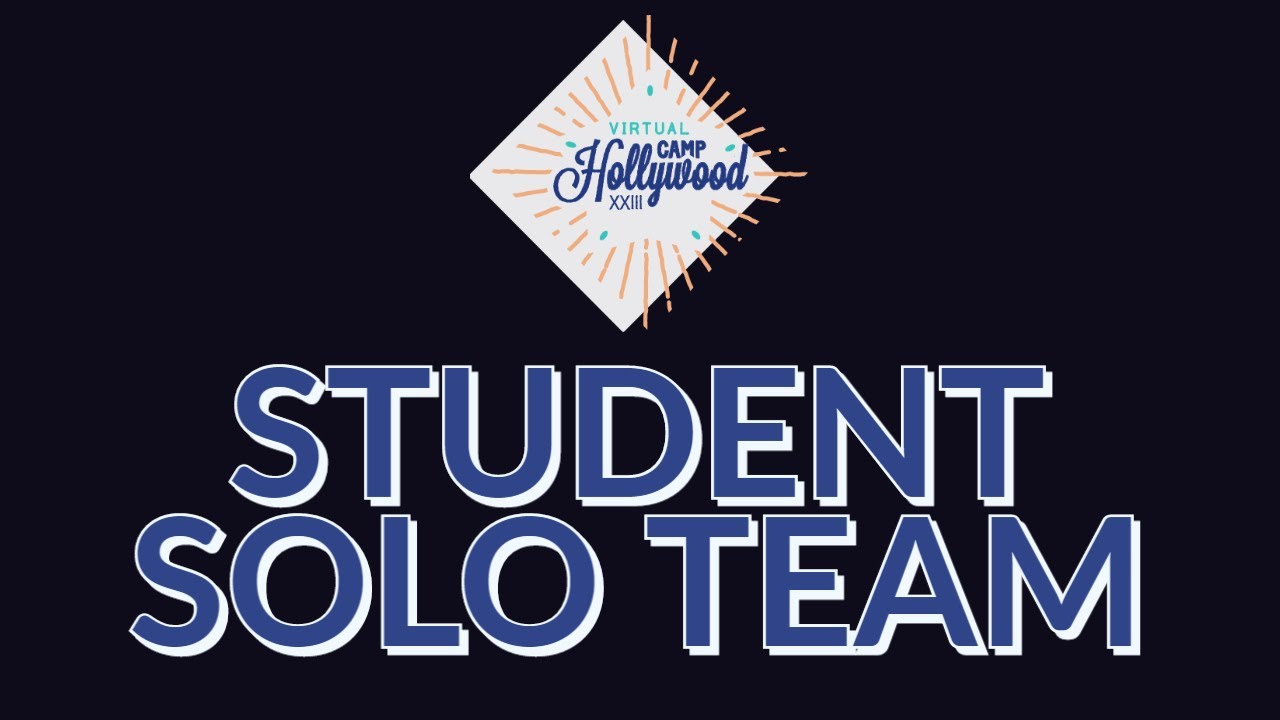 Virtual Camp Hollywood 2020 -  Student Solo Team