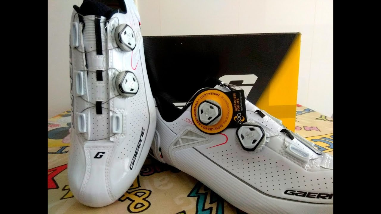 Gaerne Chrono Carbon . Una zapatilla ciclismo excepcional - YouTube