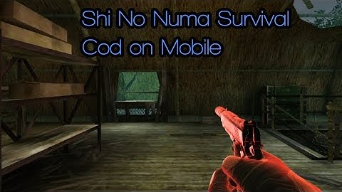 Call of Duty on Mobile Shi No Numa Survival